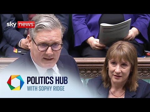Starmer tells Reeves she has his ‘complete support’ | Politics Hub with Sophy Ridge