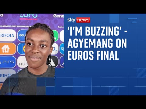 Michelle Agyemang ‘buzzing’ after Lionesses through to Euros final