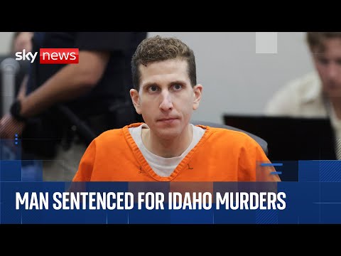 Bryan Kohberger sentenced for Idaho student murders | Watch live inside court
