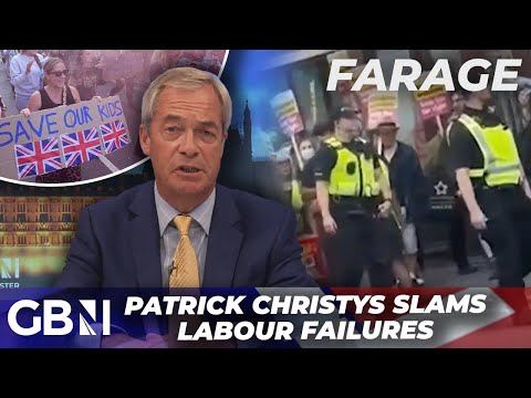 ‘Did Police Cause This?!’ | Nigel Farage FUMES at Police Escort of Epping Migrant Counter-Protesters