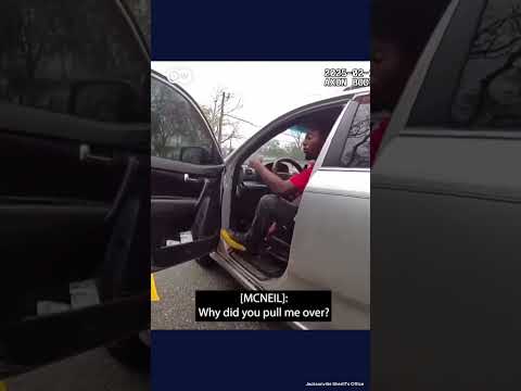Black man punched and pulled from his car by Florida police officers | DW News