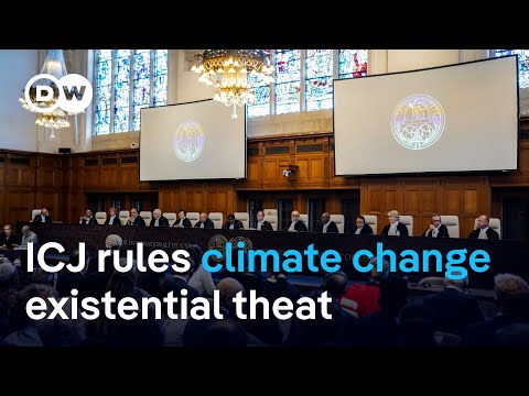The International Court of Justice says healthy environment is a human right | DW News