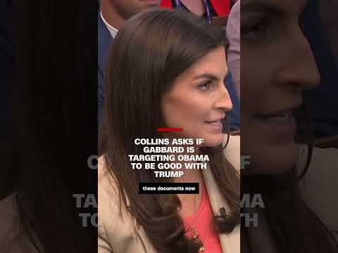 Collins asks if Gabbard is targeting Obama to be good with Trump