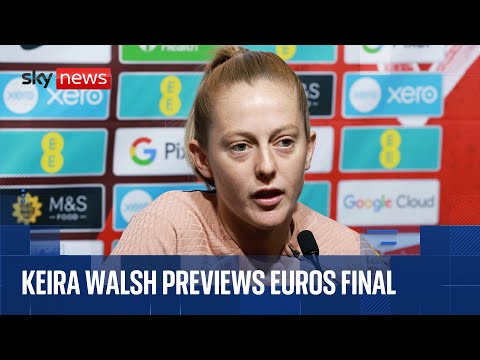 England’s Keira Walsh speaks ahead of Euro 2025 final against Spain