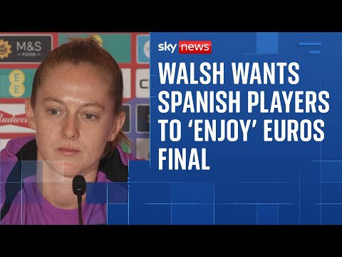 Keira Walsh hopes Spanish players will ‘enjoy’ Euros final after Luis Rubiales controversy