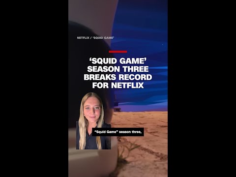 ‘Squid Game’ season three breaks record for Netflix
