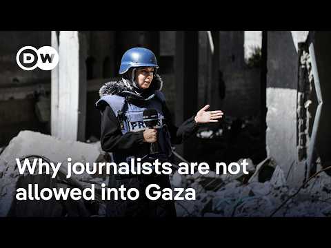The Gaza war reporters who are suffering alongside the rest of the population | DW News