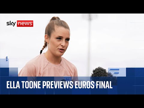 England’s Ella Toone speaks ahead of Euro 2025 final against Spain