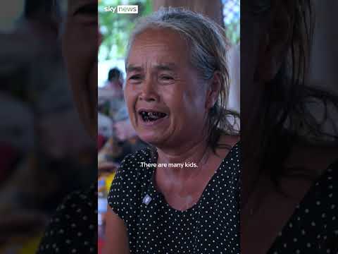 Evacuees discuss ‘scary’ conflict between Thailand and Cambodia
