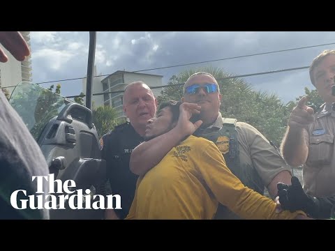 ‘You’ve got no rights’: teenage US citizen records violent arrest by immigration officers