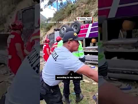 18 people dead after Peru bus accident