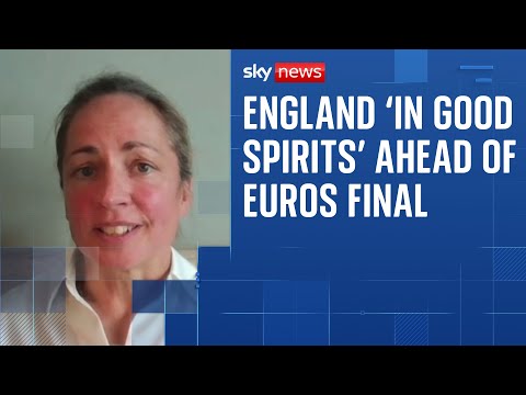 England camp in ‘good spirits’ ahead of Euros final against world champions Spain