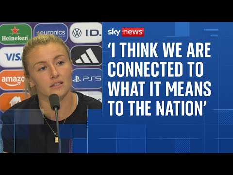 England captain Leah Williamson says Lionesses are ‘connected to what final means for nation’