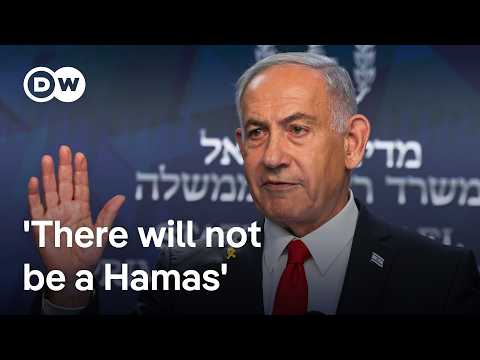 Israeli PM Netanyahu rules out ceasefire deal that allows Hamas in Gaza | DW News