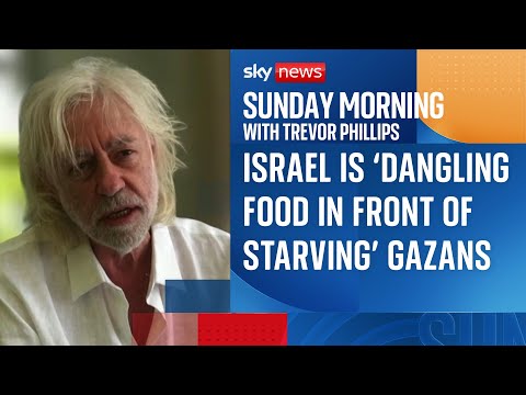 Bob Geldof claims Israel ‘lying’ about Gaza aid