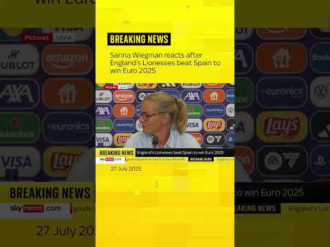 Sarina Wiegman – “I hope in will boost women’s game more’