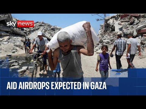 View of Gaza skyline as Israel pauses fighting to ‘scale up’ aid