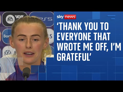Chloe Kelly thanks critics after scoring England’s winning goal