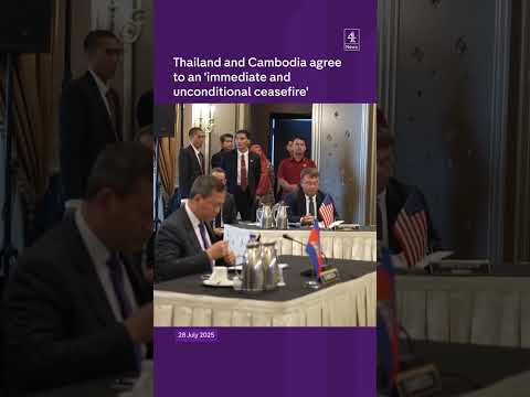 Thailand Cambodia ceasefire