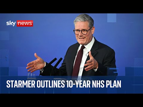 Starmer delivers major speech on NHS 10-year plan
