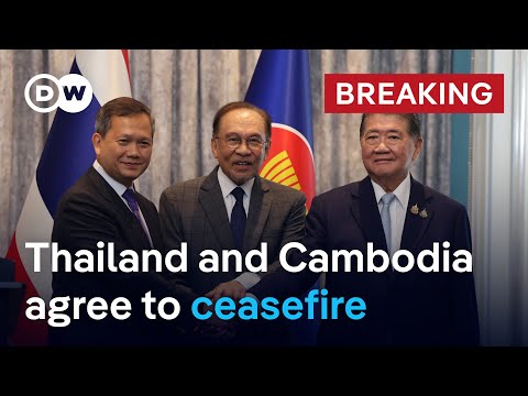 Thailand and Cambodia agree to unconditional ceasefire | DW News