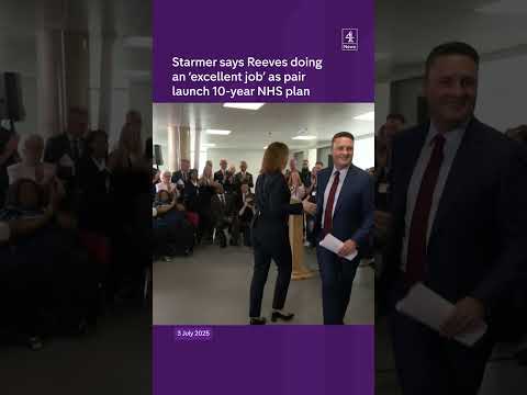Reeves doing ‘excellent job’ says Starmer