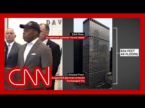 Shooter ‘sprayed’ gunfire in building lobby: hear the NYC mass shooting news conference