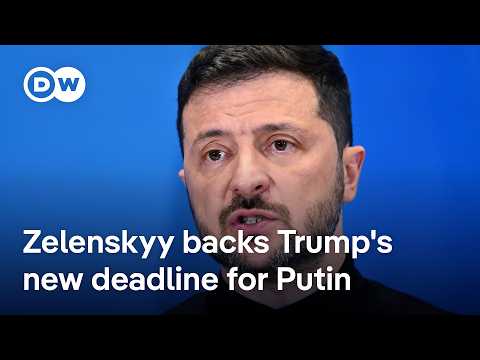 What’s behind Trump’s shortened deadline for Russia to accept Ukraine truce? | DW News