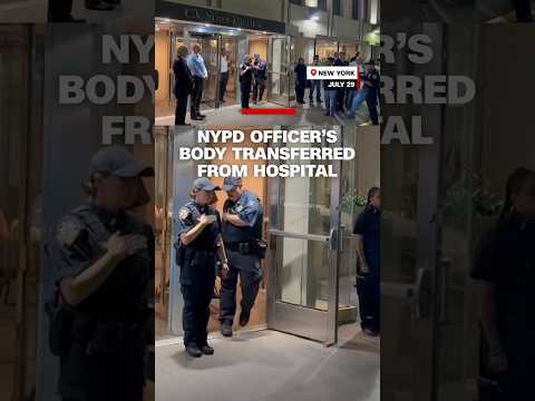 NYPD officer’s body transferred from hospital