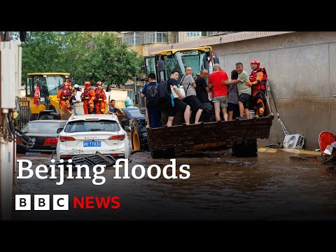 Beijing floods kill 30 as China sees summer of extreme weather | BBC News