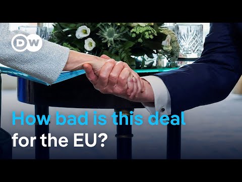 French PM: EU-US trade deal a ‘dark day’ for Europe | DW News