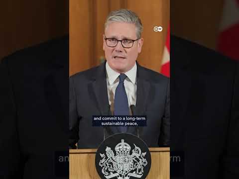British PM Starmer threatens to recognize state of Palestine | DW News