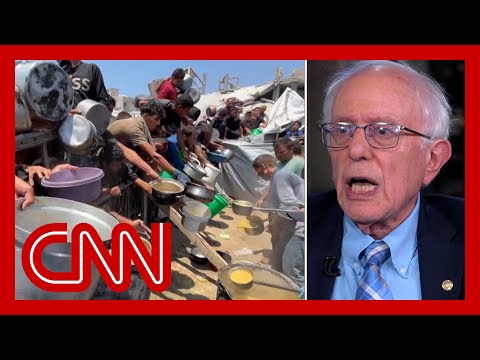 ‘Children are starving to death’: Hear Sen. Bernie Sanders on the humanitarian crisis in Gaza