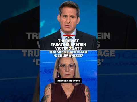 Therapist treating Epstein victims says Trump’s language ‘dehumanizes’