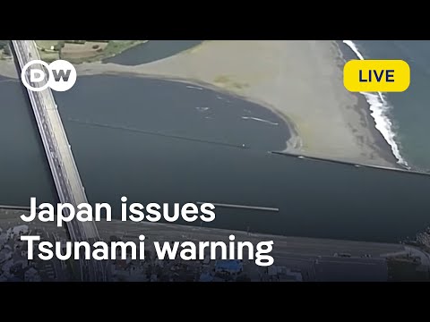 Japan tsunami warning live view | DW News