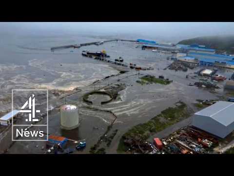 Tsunami warnings issued after 8.8 magnitude earthquake near Russia