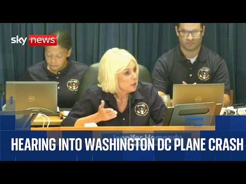 Washington DC plane crash public hearing | Full coverage
