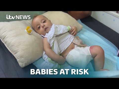 ‘I’m watching my son die’ – Gaza’s young lives at risk without medical evacuation | ITV News