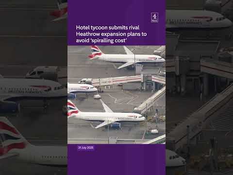 Hotel tycoon submits plans for Heathrow