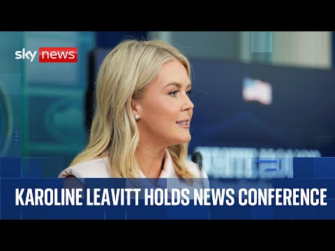 White House Press Briefing with Karoline Leavitt as Trump’s tariff deadline looms