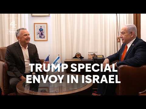 Dozens killed seeking aid in Gaza as Trump’s special envoy meets Netanyahu