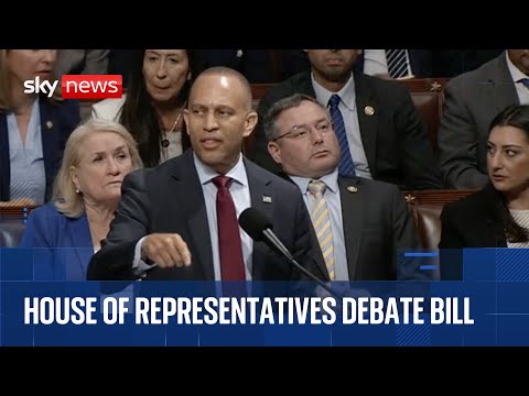 House of Representatives debate Donald Trump’s ‘big, beautiful bill’