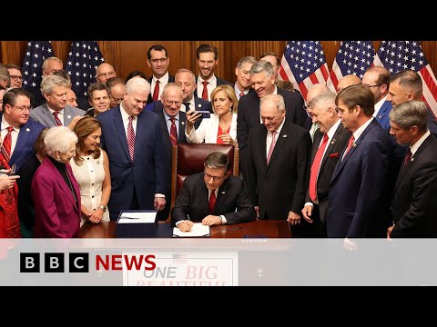 Major win for Donald Trump as US Congress passes ‘big, beautiful bill’ | BBC News