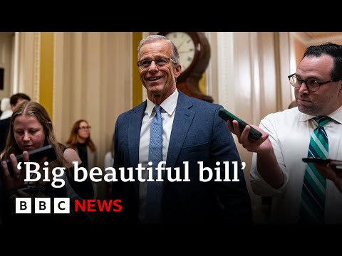 US Senate holds marathon vote on Donald Trump’s ‘big beautiful bill’ | BBC News