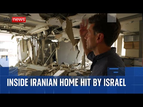 Sky News sees Israeli strike destruction in Tehran as Iran says it’s open to talks