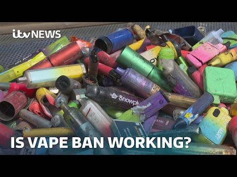 ‘Vapocalypse’: Is the disposable vape ban a game changer or a total flop? | ITV News