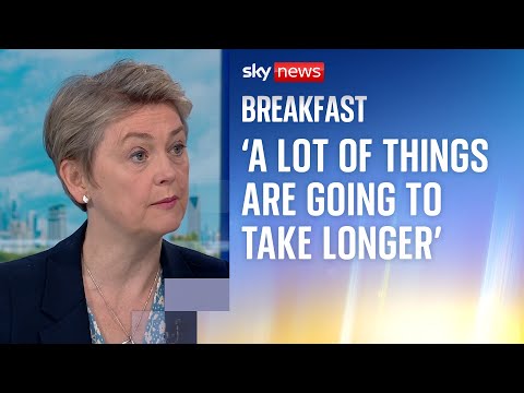 ‘Change doesn’t happen at the flick of a switch’ Yvette Cooper reinforces the Prime Minister’s words