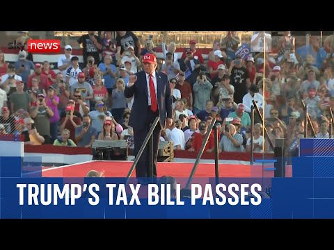Trump’s ‘big beautiful bill’ passes final hurdle in Congress