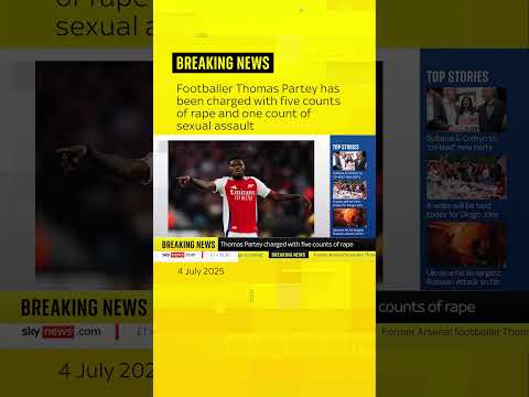 Former Arsenal player Thomas Partey charged with rape