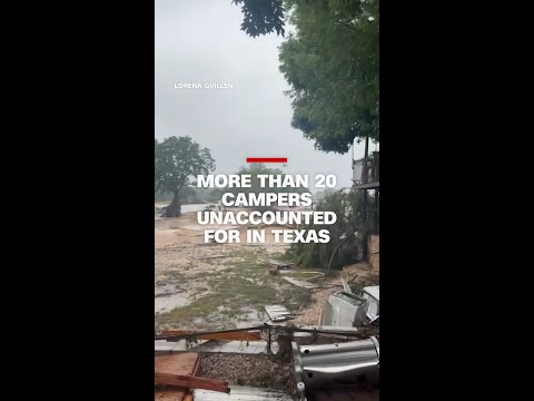 Over 20 children missing in Texas after severe flooding